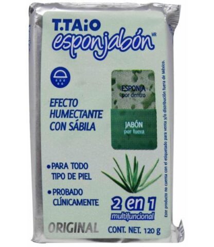ESPONJABON CON SABILA 120 G TTAIO