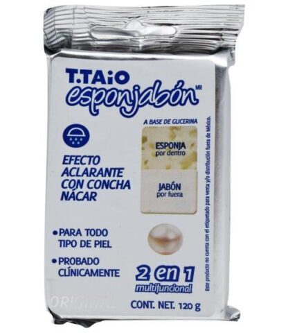 ESPONJABON CONCHA NACAR 120 G TTAIO