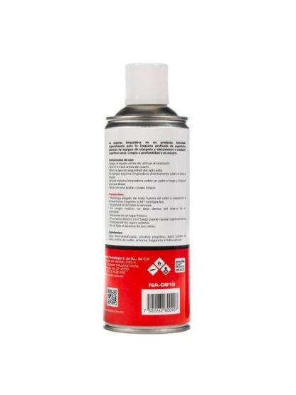 ESPUMA LIMPIADORA 454 G MEZCLA DE MATERIALES ORGANICOS NO TOXICOS DE BAJA REACTIVIDAD QUIMICA QUE NO SE CONSIDERAN DANINOS AL MEDIO AMBIENTE NI A LA SALUD - Image 2