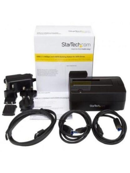 STARTECH  DOCKING STATION PARA 1 DISCO DURO 2.5-3.5 SATA USB 3.1 NEGRO - Image 8