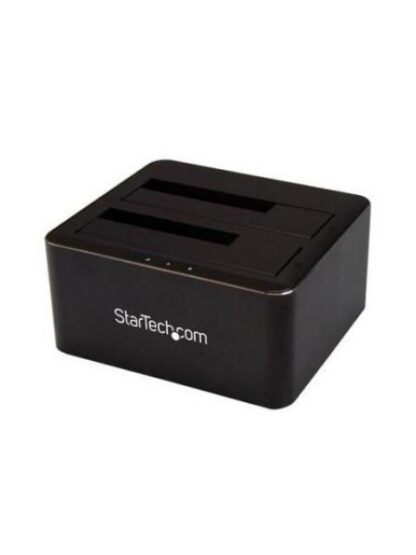 STARTECH  DOCKING STATION USB 3.0 2 BAHIAS SATA 2.5-3.5 PARA SSD O DISCO DURO NEGRO - Image 2