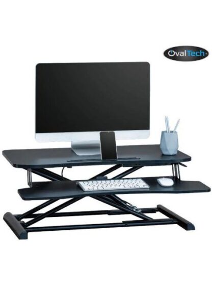 ESTACION DE TRABAJO DE PIE Y SENTADO OVDESK800MM OVALTECH DE DIMENSIONES 800X400MM - Image 8