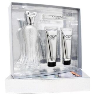 ESTUCHE SET PLATINUM RUSH DAMA PARIS HILTON 4 PZ