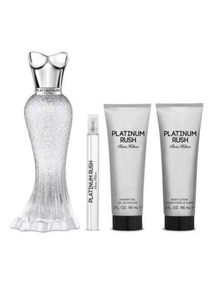 ESTUCHE SET PLATINUM RUSH DAMA PARIS HILTON 4 PZ - Image 2