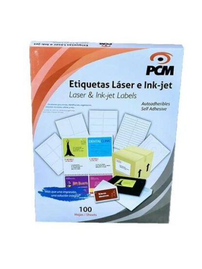 ETIQUETA PCM LASER CORRUGADO PL5160100