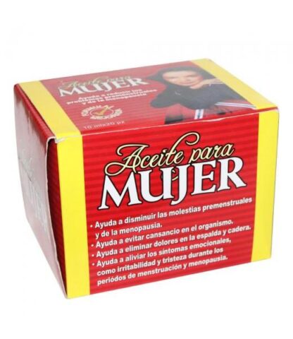 EXHIBIDOR C 20 ACEITITOS PARA MUJER 10 ML. NATURAL SYSTEM