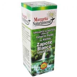 EXT. FLUIDO DE HIERBAS ZAPOTE BLANCO 50ML HIPERTENCION ARTERIAL MARGARITA SANAMENTE