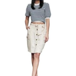 FALDA GABARDINA BEIGE HOLLY LAND
