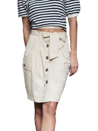 FALDA GABARDINA BEIGE HOLLY LAND - Image 2