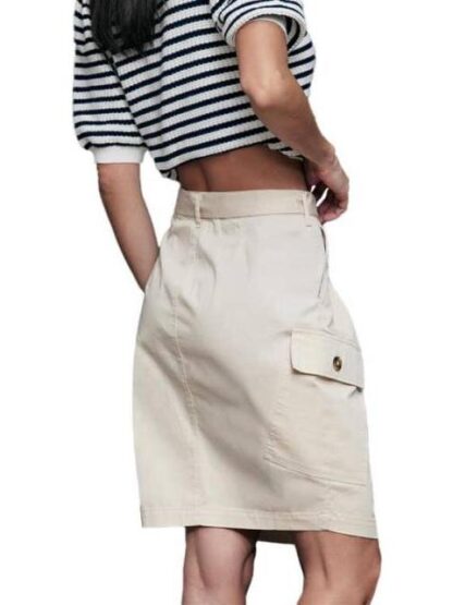 FALDA GABARDINA BEIGE HOLLY LAND - Image 5