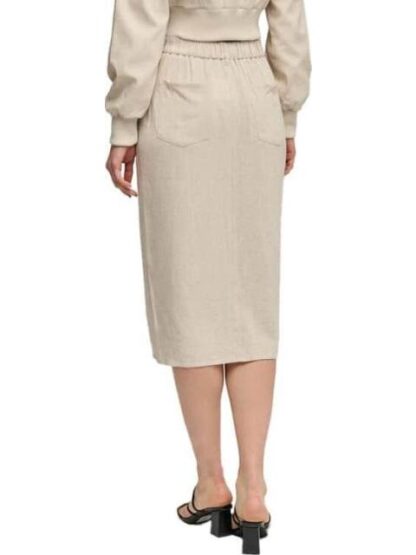 FALDA LARGA DE LINO BEIGE HOLLY LAND - Image 4