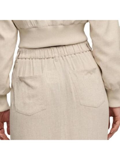 FALDA LARGA DE LINO BEIGE HOLLY LAND - Image 5