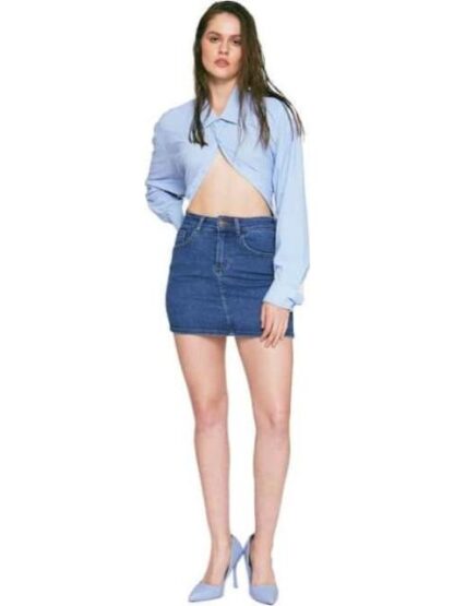 FALDA MEZCLILLA AZUL INDIGO ATMOSPHERE DNM