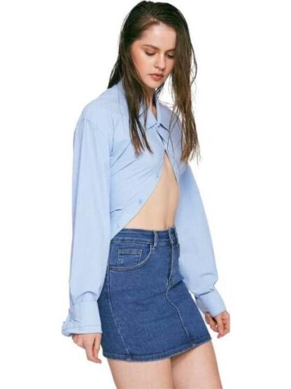 FALDA MEZCLILLA AZUL INDIGO ATMOSPHERE DNM - Image 3