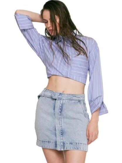 FALDA MEZCLILLA BLEACH ATMOSPHERE DNM - Image 5