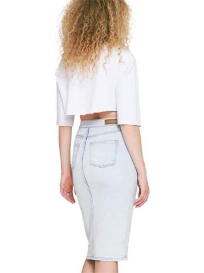 FALDA MEZCLILLA BLEACH ATMOSPHERE DNM - Image 5