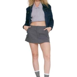 FALDA SHORT GABARDINA AZUL HOLLY LAND