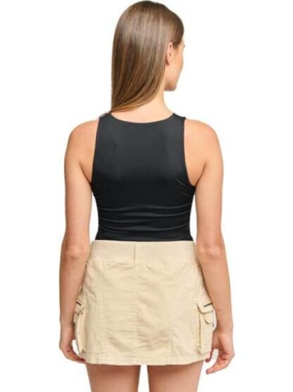 FALDA SHORT GABARDINA BEIGE HOLLY LAND - Image 4