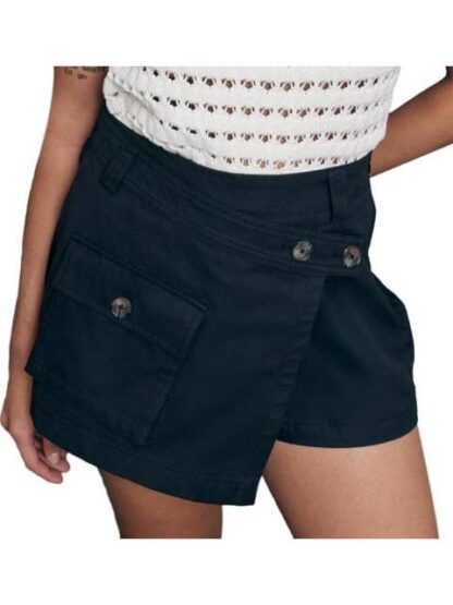 FALDA SHORT GABARDINA NEGRO HOLLY LAND - Image 2