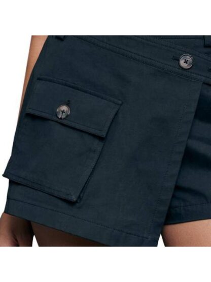 FALDA SHORT GABARDINA NEGRO HOLLY LAND - Image 6