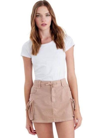 FALDA SHORT GABARDINA ROSA HOLLY LAND - Image 2