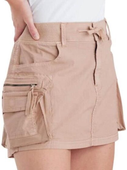 FALDA SHORT GABARDINA ROSA HOLLY LAND - Image 4