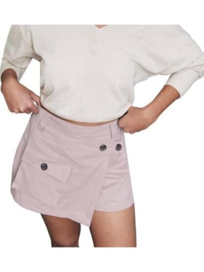 FALDA SHORT GABARDINA ROSA HOLLY LAND - Image 4