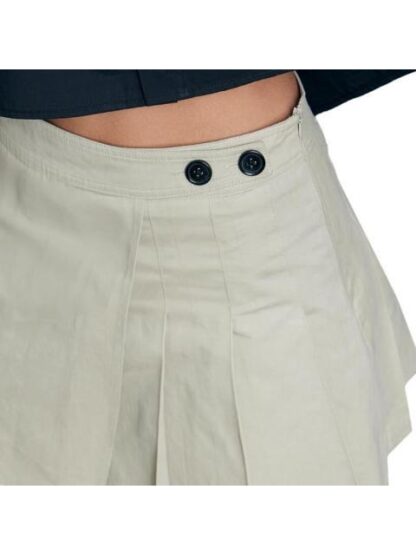 FALDA SHORT GABARDINA VERDE OLIVO HOLLY LAND - Image 6