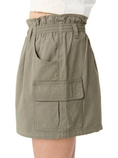 FALDA SHORT GABARDINA VERDE OLIVO HOLLY LAND KIDS - Image 3