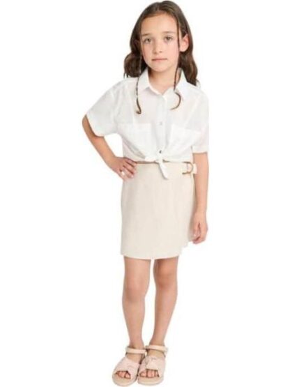 FALDA SHORT LINO MARFIL HOLLY LAND KIDS - Image 2