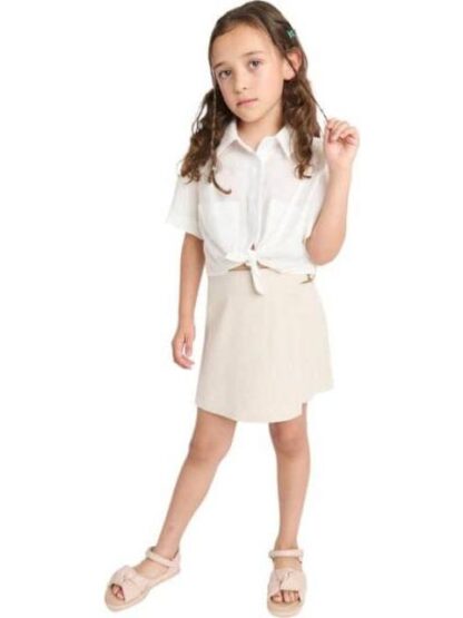 FALDA SHORT LINO MARFIL HOLLY LAND KIDS - Image 3