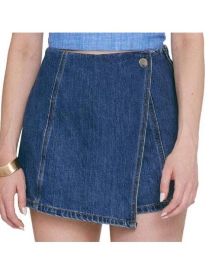 FALDA SHORT MEZCLILLA AZUL INDIGO ATMOSPHERE DNM - Image 2