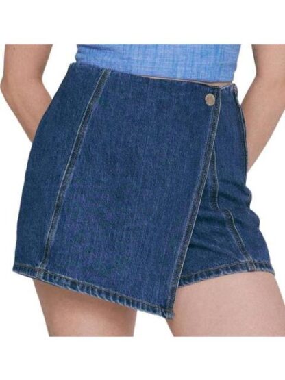 FALDA SHORT MEZCLILLA AZUL INDIGO ATMOSPHERE DNM - Image 4
