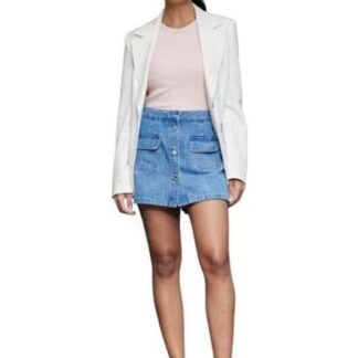 FALDA SHORT MEZCLILLA GRIS ATMOSPHERE DNM