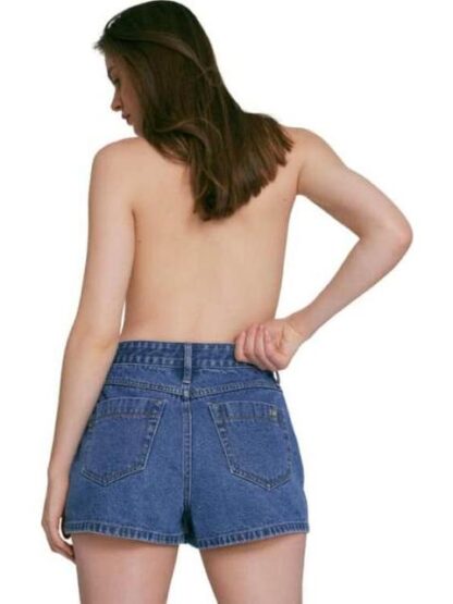 FALDA SHORT MEZCLILLA GRIS ATMOSPHERE DNM - Image 2
