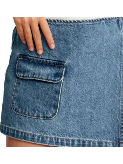 FALDA SHORT MEZCLILLA GRIS HOLLY LAND KIDS - Image 5