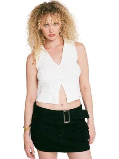 FALDA SHORT MEZCLILLA NEGRO ATMOSPHERE DNM - Image 2