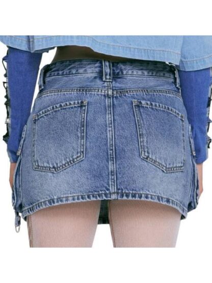 FALDA SHORT MEZCLILLA STONE ATMOSPHERE DNM - Image 3