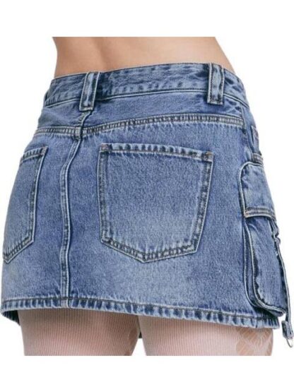 FALDA SHORT MEZCLILLA STONE ATMOSPHERE DNM - Image 5