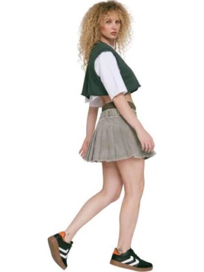 FALDA SHORT MEZCLILLA VERDE ATMOSPHERE DNM - Image 4