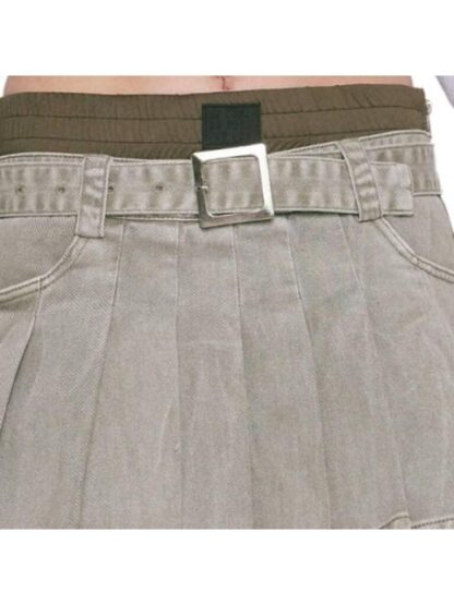 FALDA SHORT MEZCLILLA VERDE ATMOSPHERE DNM - Image 6