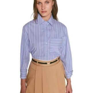 FALDA SHORT POLIESTER CAMEL HOLLY LAND