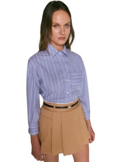 FALDA SHORT POLIESTER CAMEL HOLLY LAND - Image 2