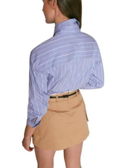 FALDA SHORT POLIESTER CAMEL HOLLY LAND - Image 3