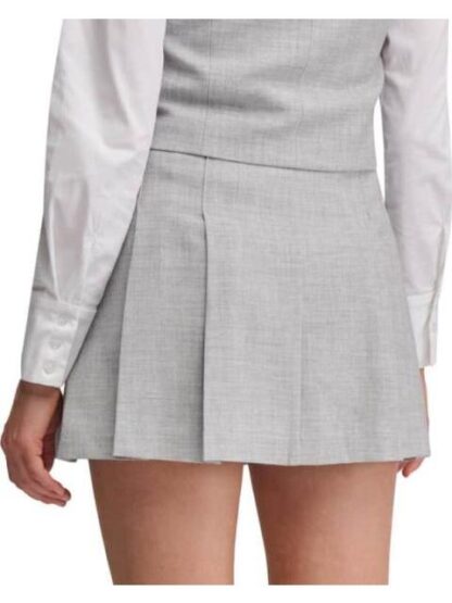 FALDA SHORT TABLEADA GRIS HOLLY LAND - Image 6