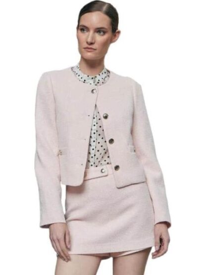 FALDA SHORT TEJIDA PALO DE ROSA HOLLY LAND