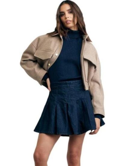 FALDA TABLEADA AZUL INDIGO ATMOSPHERE DNM - Image 2