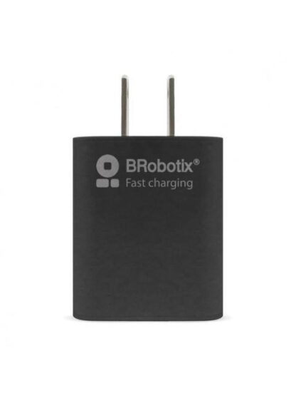 BROBOTIX CARGADOR DE PARED 6001356 5V 1X USB-A NEGRO - INCLUYE CABLE USB A - LIGHTNING - Image 3