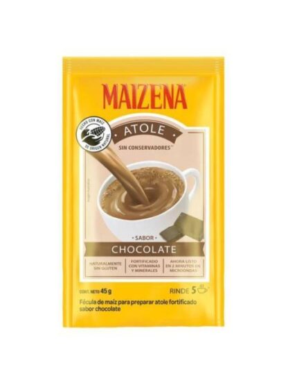 FECULA DE MAIZ MAIZENA CHOCOLATE SOBRE 45 GRAMOS