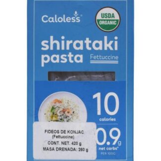 FIDEOS DE KONJAC FETTUCCINE 420 G CALOLESS